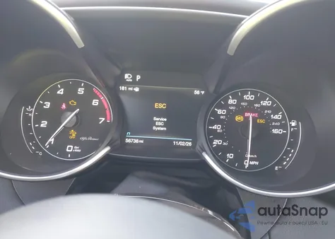 2023 Alfa Romeo Giulia Ti Rwd from USA, damaged, VIN ZARFAMBN6P7671283